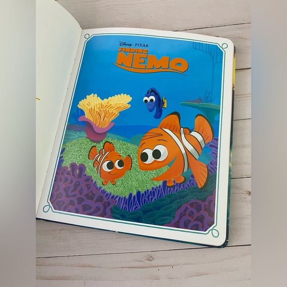 My First Bedtime Storybook Disney Pixar Padded Hardcover Up Ratatouille Nemo - Picture 11 of 12